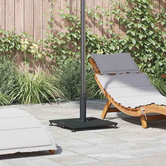 Parasol Base 25.95 kg Black Square