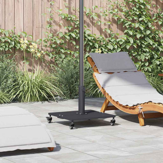Parasol Base 26.8 kg Dark Grey Square Adjustable