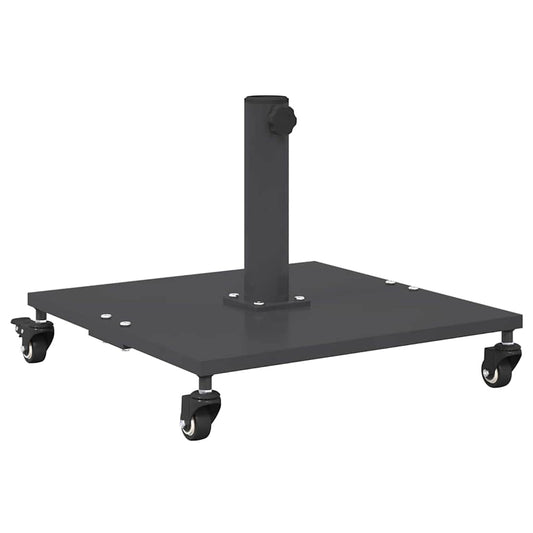 Parasol Base 26.8 kg Dark Grey Square Adjustable