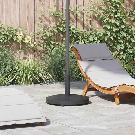 Parasol Base 24.6 kg Dark Grey Round