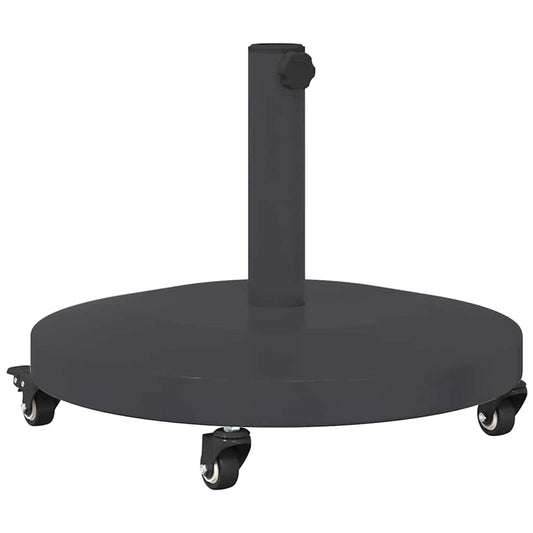 Parasol Base 24.45 kg Dark Grey Round Adjustable