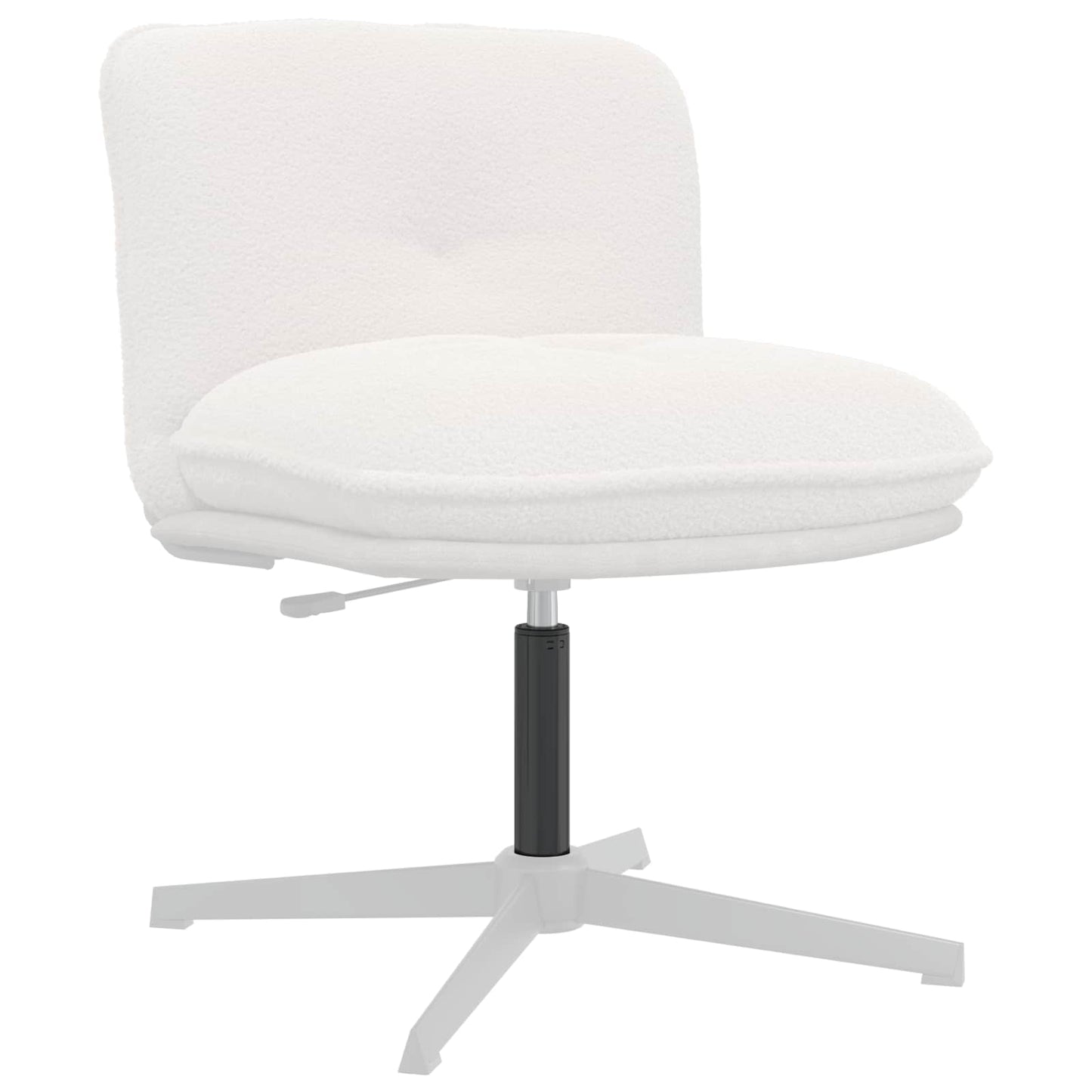 Office Chair Gas Cylinder Black 14 cm Iron