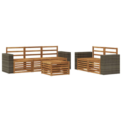 Sofa Sets Solid Acacia Wood