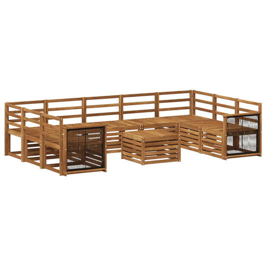 Sofa Sets Solid Acacia Wood