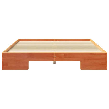Bed Frame Brown 160 x 200 cm