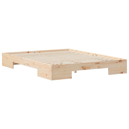 Bed Frame Brown 150 x 200 cm