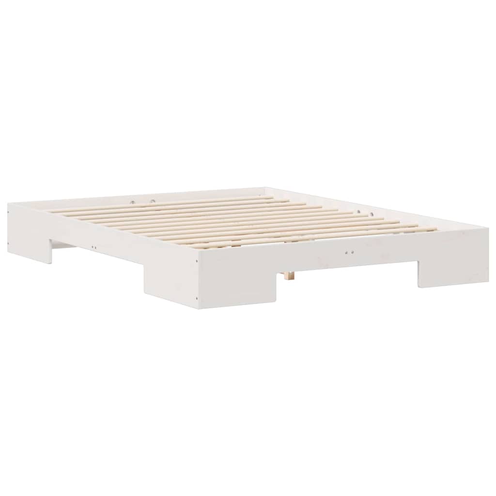 Bed Frame White 150 x 200 cm