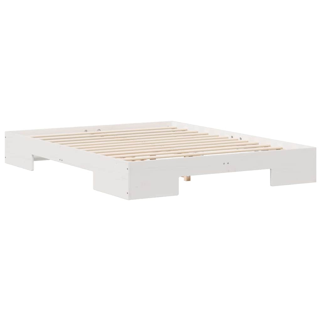 Bed Frame White 150 x 200 cm