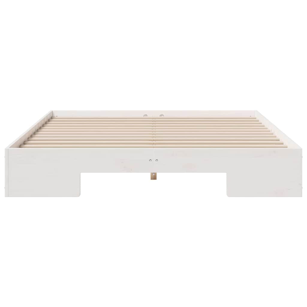 Bed Frame White 150 x 200 cm