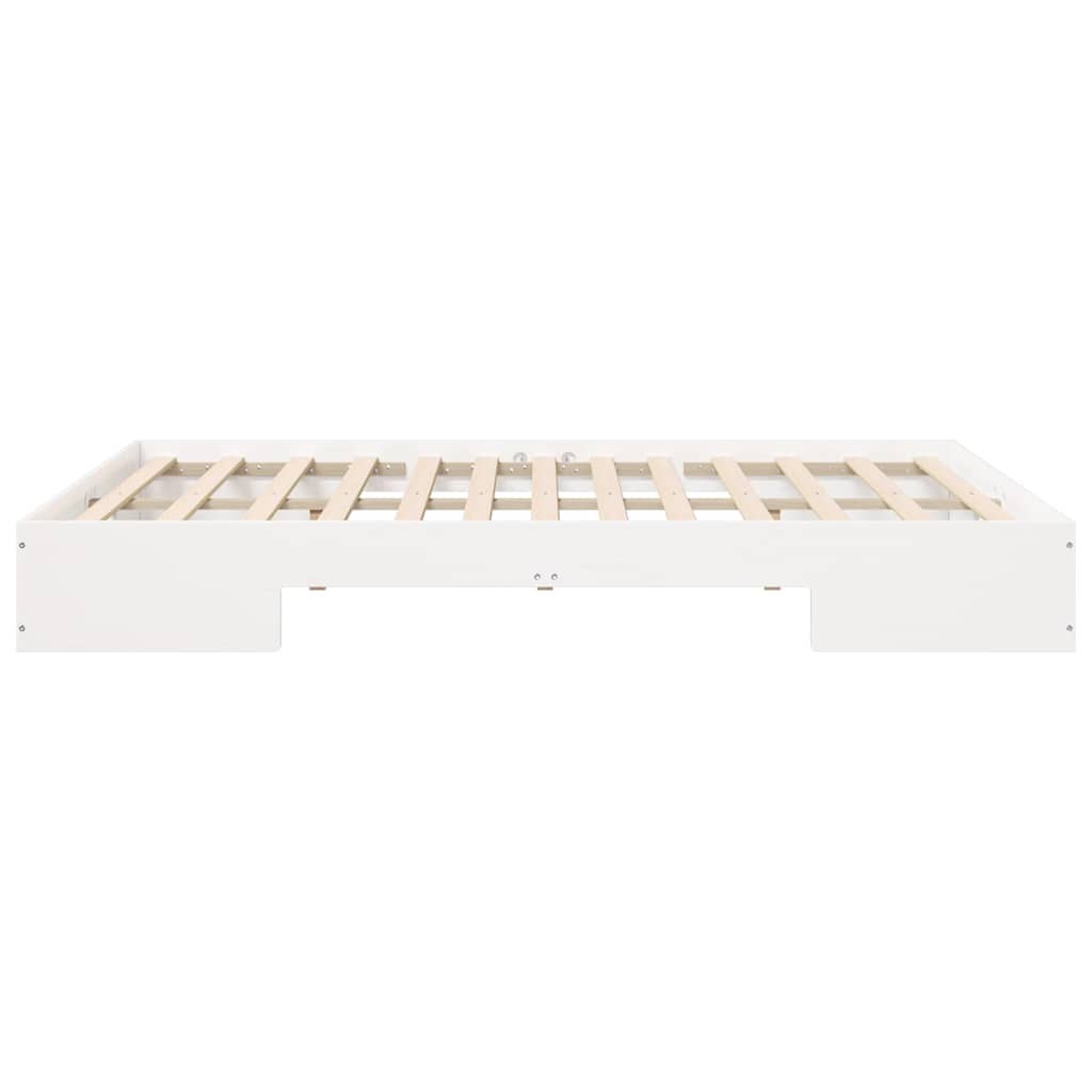 Bed Frame White 150 x 200 cm
