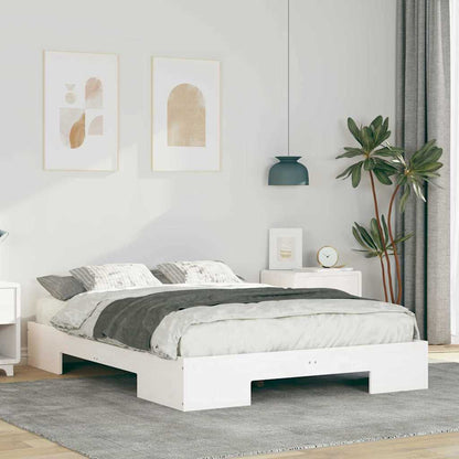 Bed Frame White 120 x 200 cm