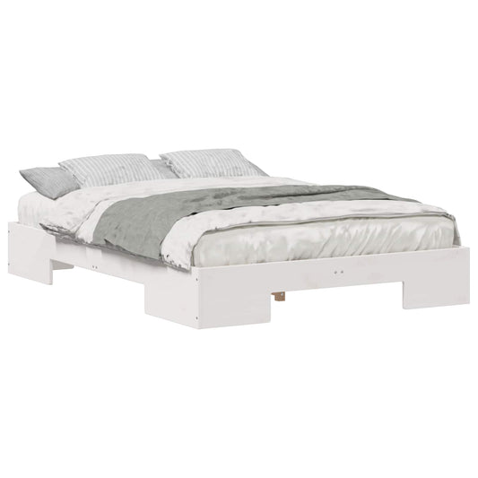 Bed Frame White 120 x 200 cm