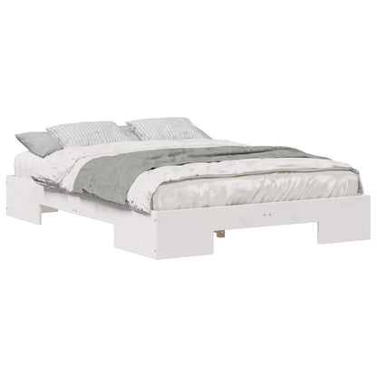 Bed Frame White 140 x 190 cm