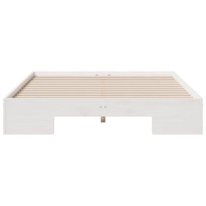 Bed Frame White 140 x 190 cm