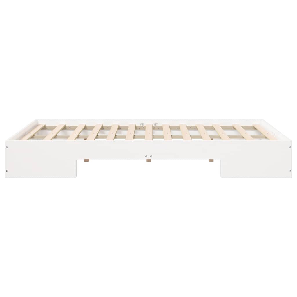 Bed Frame White 140 x 190 cm