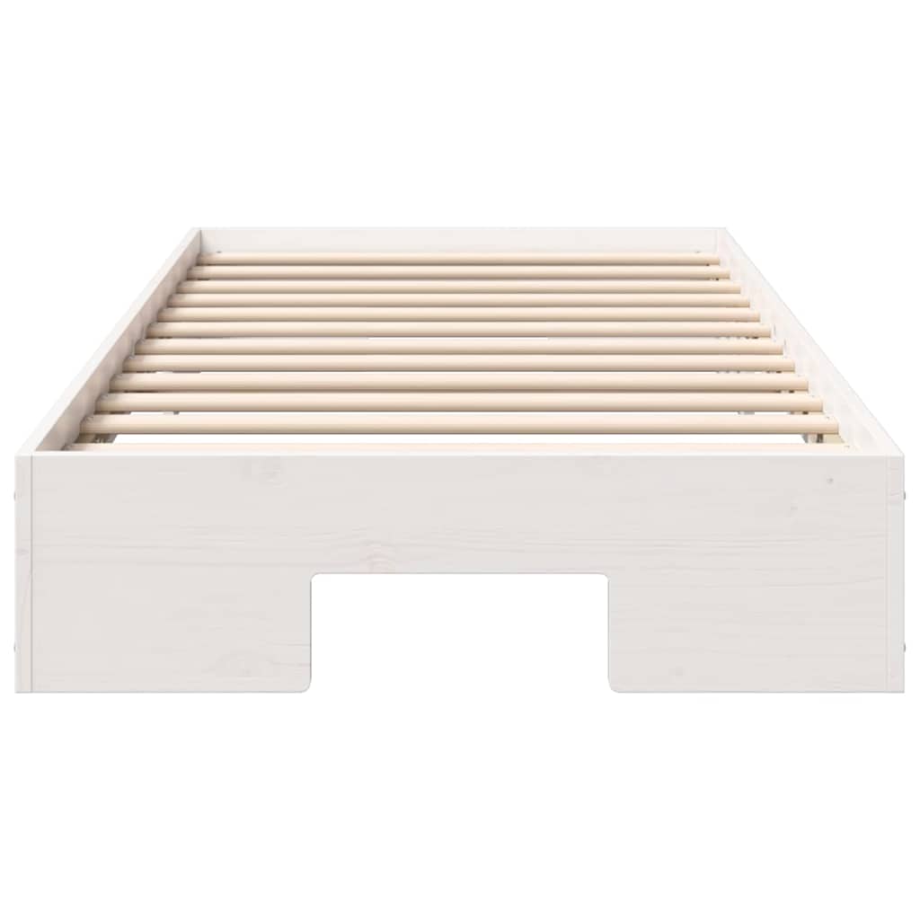 Bed Frame White 100 x 200 cm