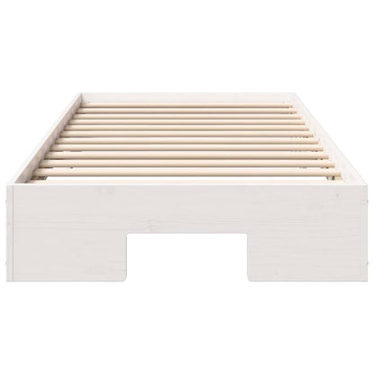 Bed Frame White 100 x 200 cm