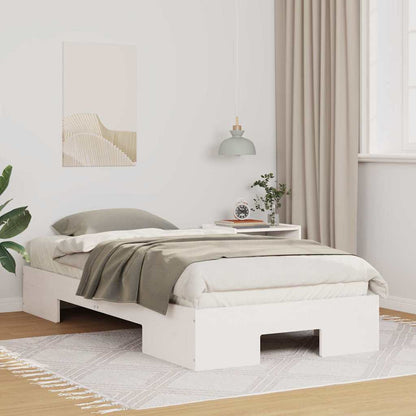 Bed Frame White 90 x 200 cm