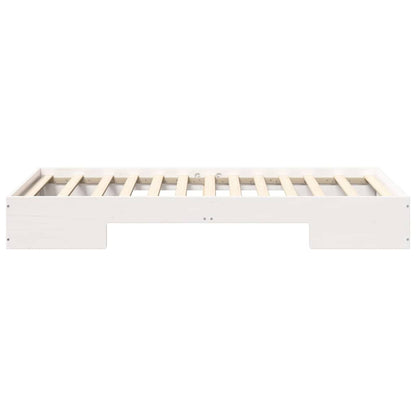 Bed Frame White 90 x 200 cm