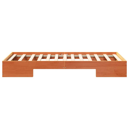 Bed Frame Brown 80 x 200 cm