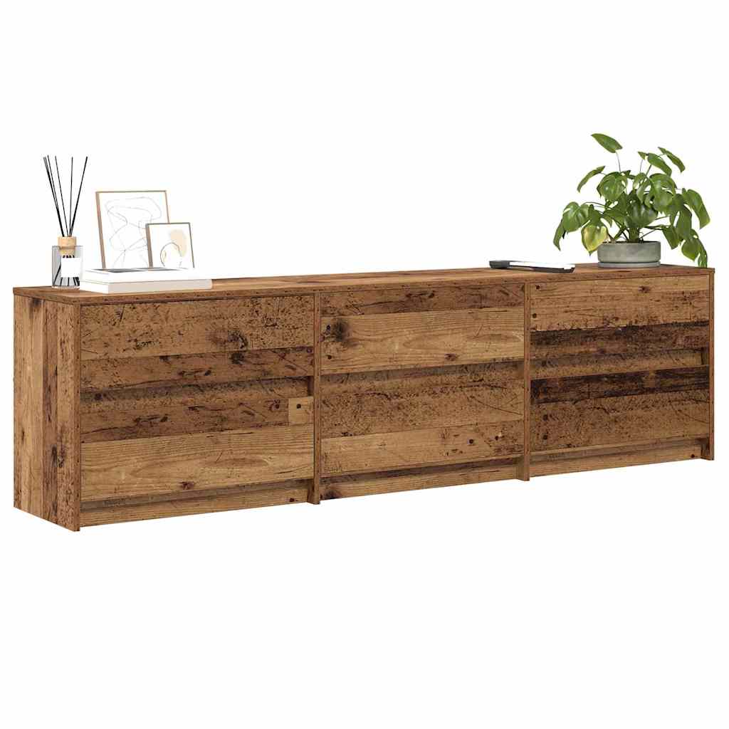 TV Units 180 x 34 x 50 cm Old Wood Engineered Wood