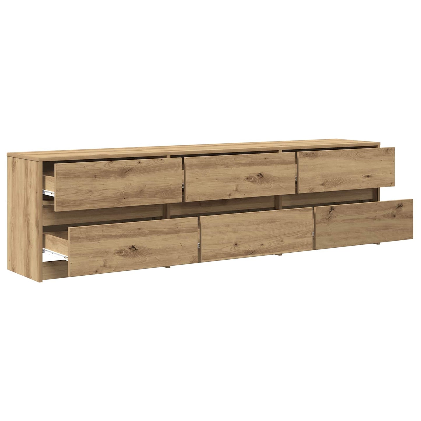 TV Units 2 pcs Artisan Oak Engineered Wood