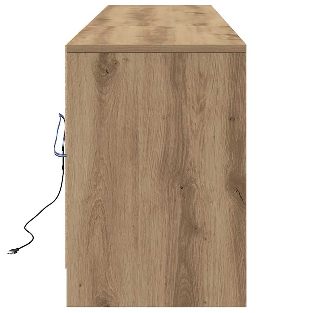 TV Units 2 pcs Artisan Oak Engineered Wood