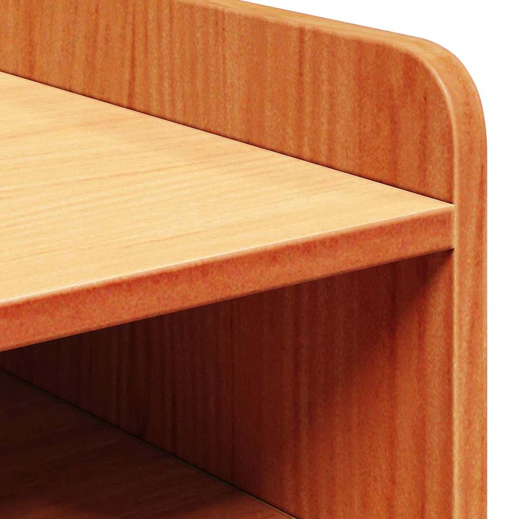 Bedside Table 2 pcs Wax Brown 38 x 36 x 29.5 cm Solid pine wood