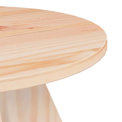 Coffee Table 3 pcs Natural 49 x 49 x 30 cm Solid pine wood