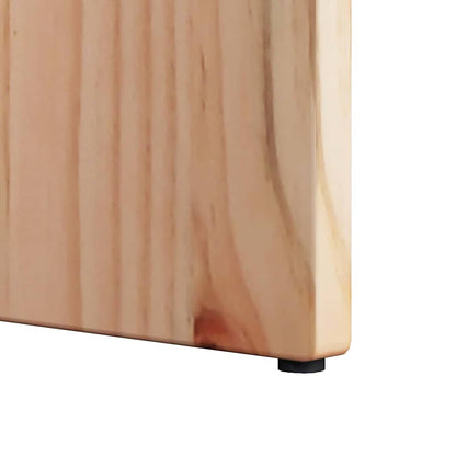 Coffee Table 2 pcs Natural 41.5 x 41.5 x 41 cm Solid pine wood