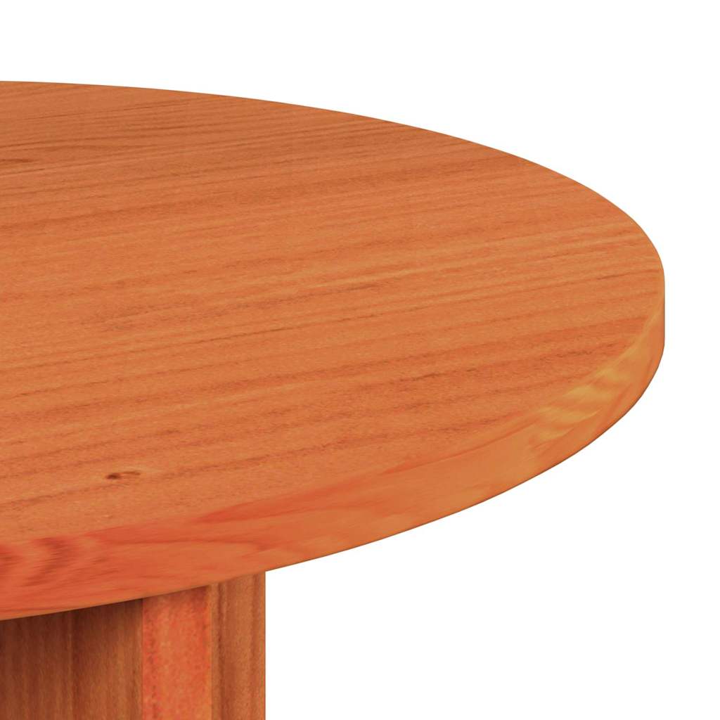 Coffee Table 2 pcs Wax Brown 49 x 49 x 28 cm Solid Pine wood
