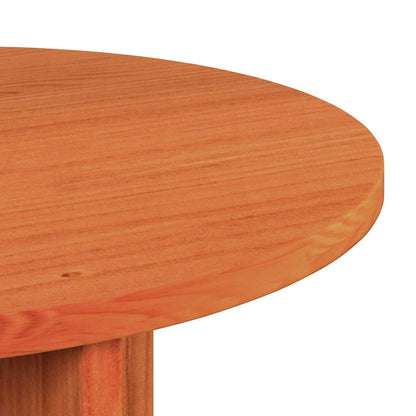 Coffee Table 2 pcs Wax Brown 49 x 49 x 28 cm Solid Pine wood