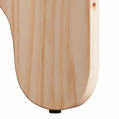 Coffee Table 2 pcs Natural 39.5 x 39.5 x 30 cm Solid Pine wood