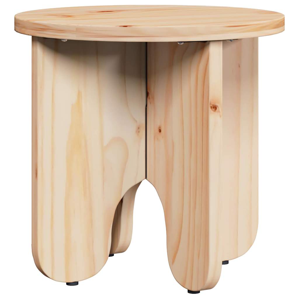 Coffee Table 2 pcs Natural 39.5 x 39.5 x 30 cm Solid Pine wood