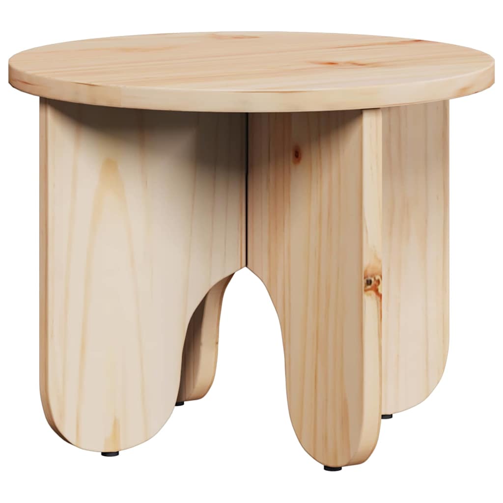 Coffee Table 2 pcs Natural 39.5 x 39.5 x 30 cm Solid Pine wood
