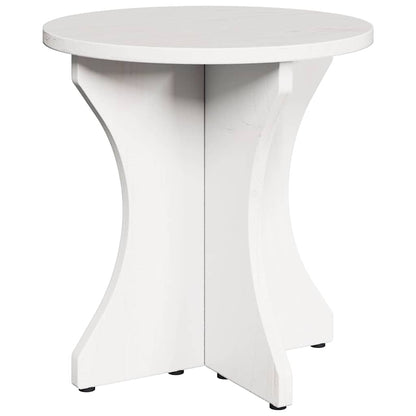 Coffee Table 3 pcs White 46 x 46 x 47 cm Solid pine wood
