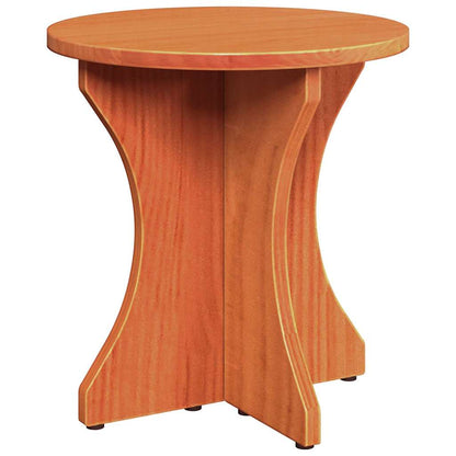 Coffee Table 3 pcs Wax brown 46 x 46 x 47 cm Solid pine wood