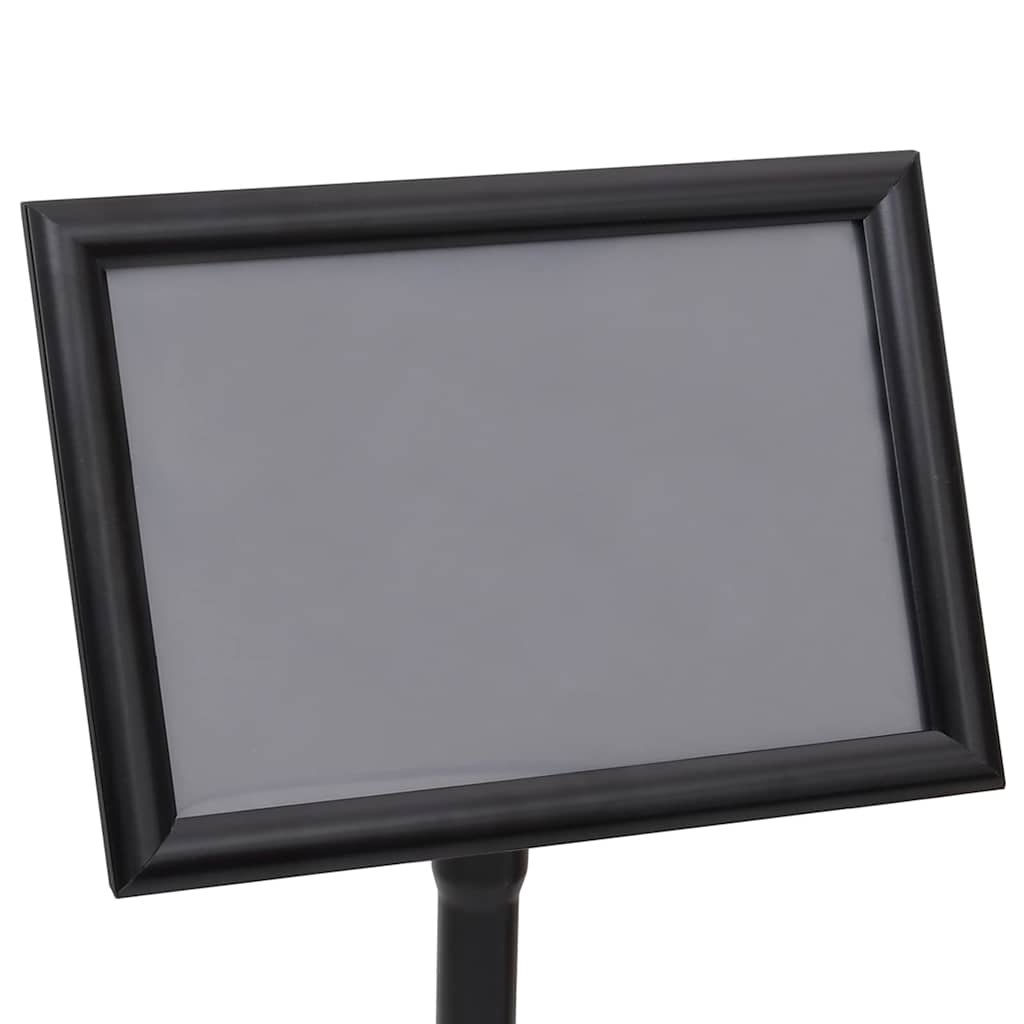 Poster Stands 2 pcs Black 45 x 32.7 x 108 cm Aluminium