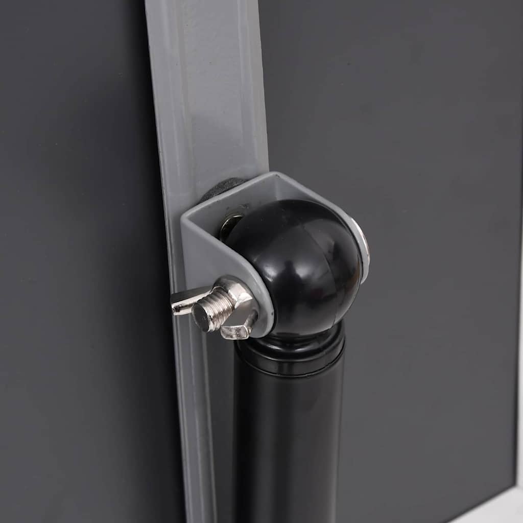 Poster Stands 2 pcs Black 32.7 x 24 x 108 cm Aluminium