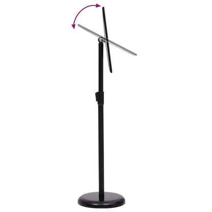 Poster Stands 2 pcs Black 32.7 x 24 x 108 cm Aluminium