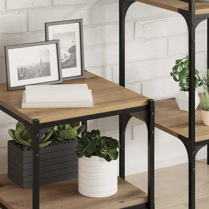 Bookshelf Board 3-Tier 4 pcs 40 x 40 x 1.5 cm Engineered Wood