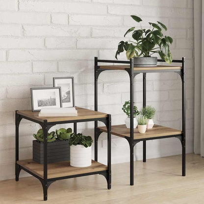 Bookshelf Board 3-Tier 4 pcs 40 x 40 x 1.5 cm Engineered Wood