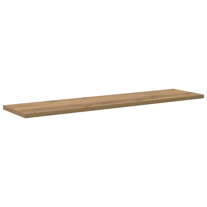 Bookshelf Board 3-Tier 4 pcs 80 x 20 x 1.5 cm Engineered Wood