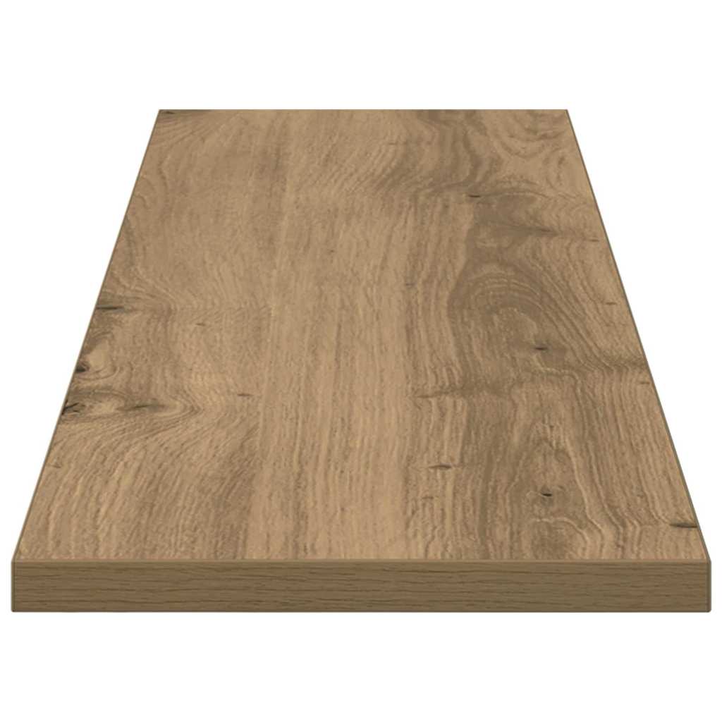 Bookshelf Board 3-Tier 4 pcs 80 x 20 x 1.5 cm Engineered Wood