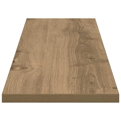 Bookshelf Board 3-Tier 4 pcs 80 x 20 x 1.5 cm Engineered Wood