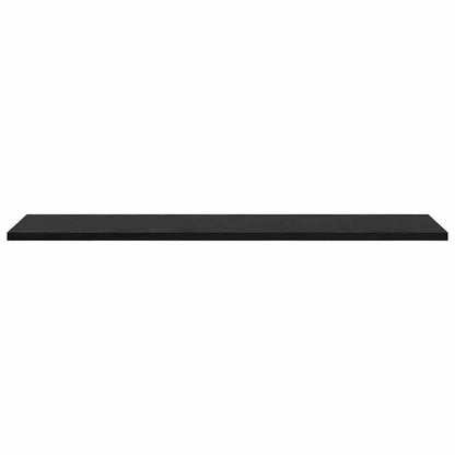 Bookshelf Board 4 pcs Black 80 x 20 x 1.5 cm Engineered Wood