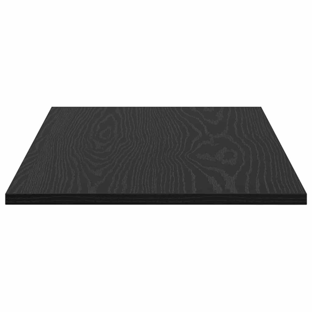 Bookshelf Board 4 pcs Black 80 x 40 x 1.5 cm Engineered Wood