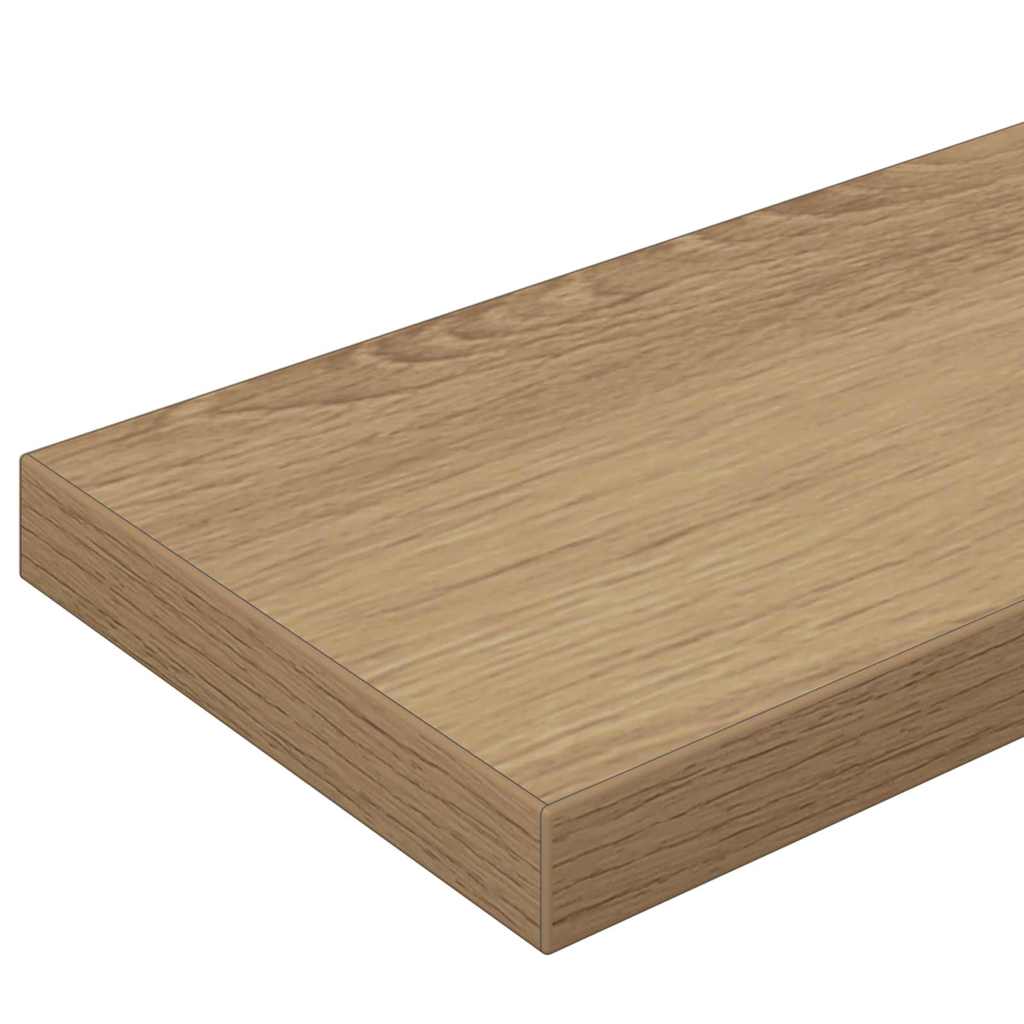 Bookshelf Board 3-Tier 4 pcs 100 x 10 x 1.5 cm Engineered Wood