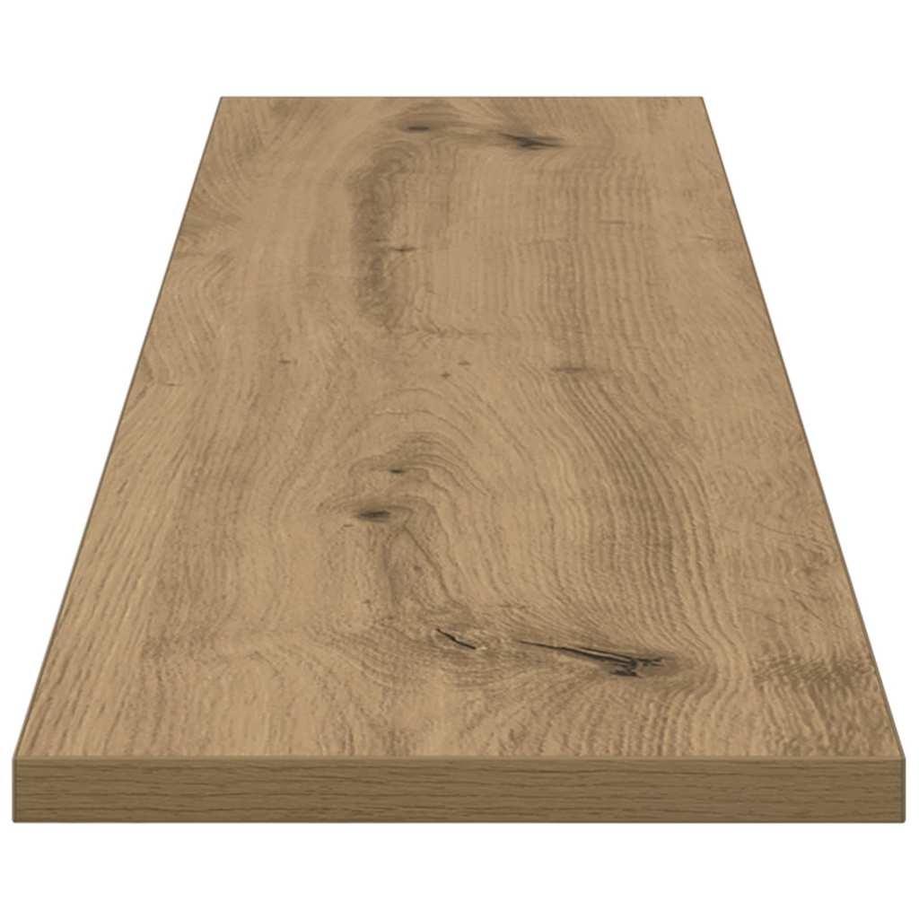 Bookshelf Board 3-Tier 4 pcs 100 x 20 x 1.5 cm Engineered Wood