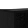 Shoe Storage Bench Black oak 102 x 35 x 35 cm Engineered wood